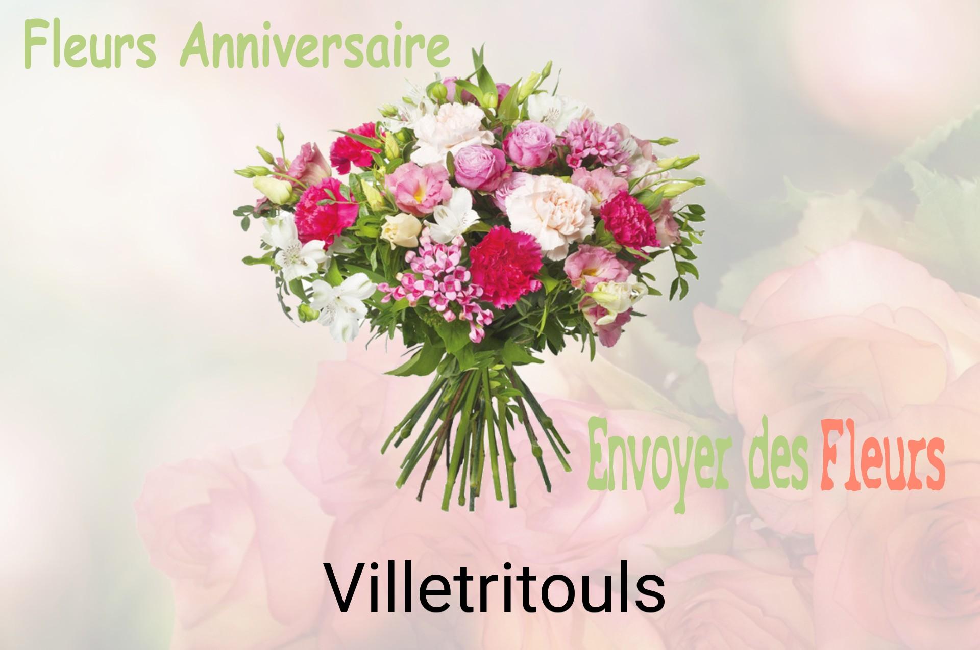 Bouquet de fleurs d’anniversaire livré à Villetritouls