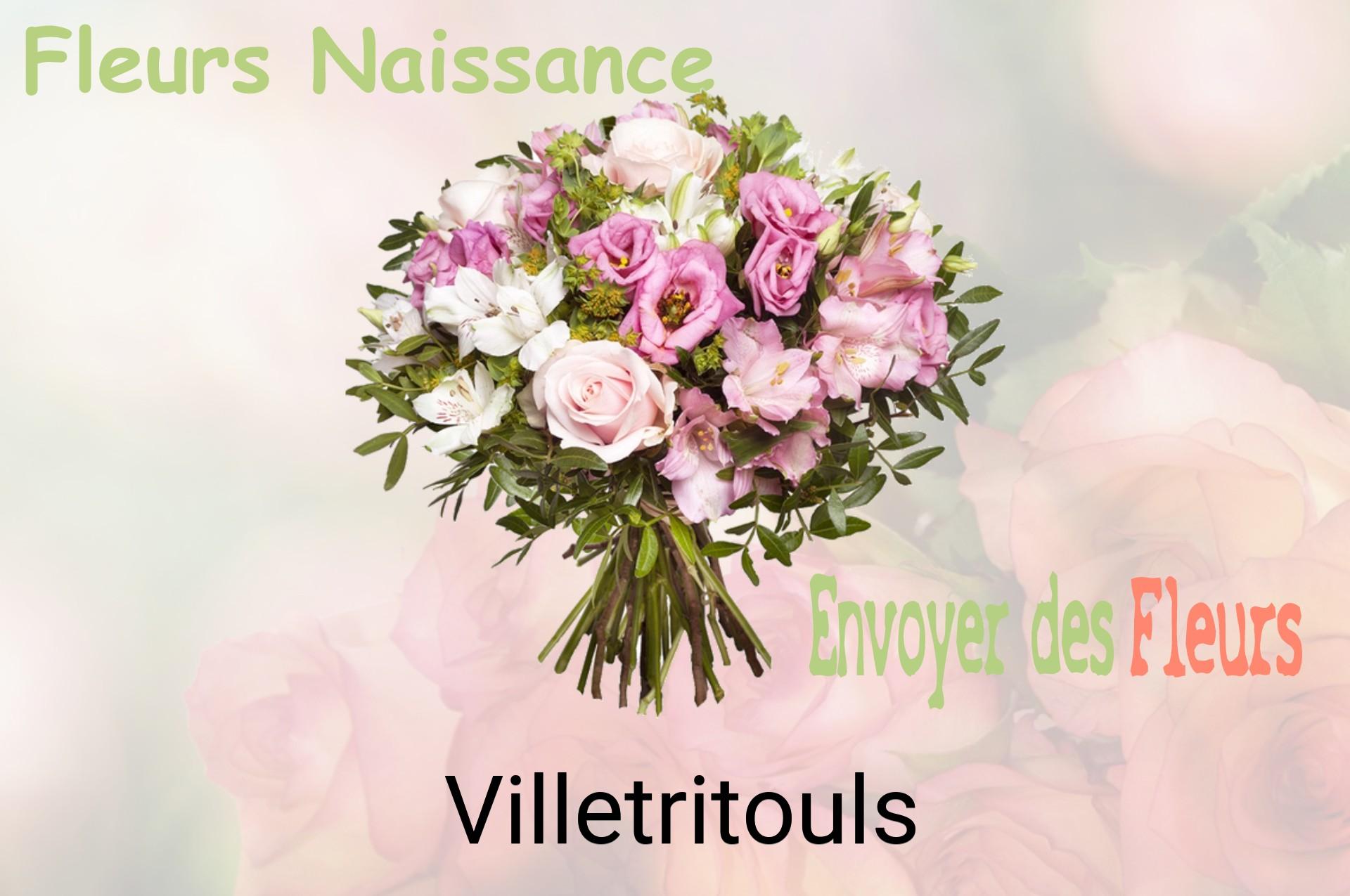 Bouquet de fleurs de naissance livré à Villetritouls